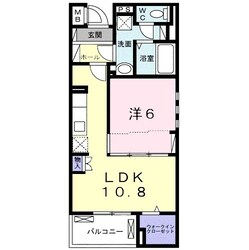 コントレイルの物件間取画像